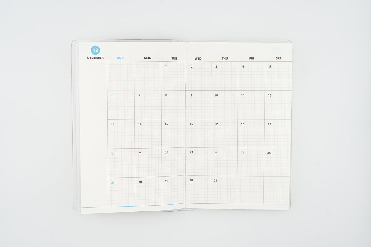 2027 Diary Dated - Monthly (Small)