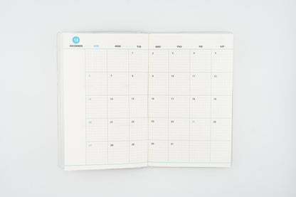 2027 Diary Dated - Monthly (Small)