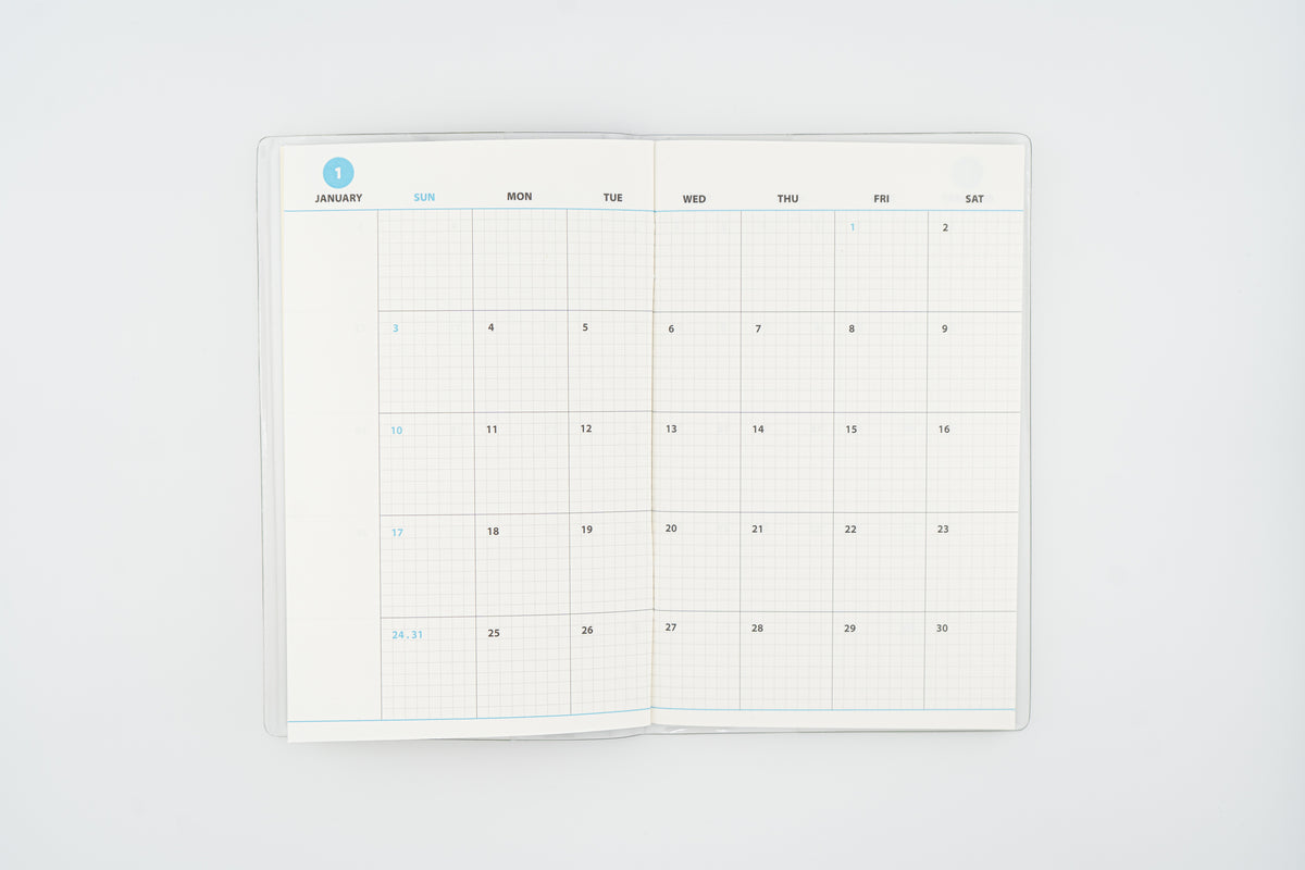2027 Diary Dated - Monthly (Small)