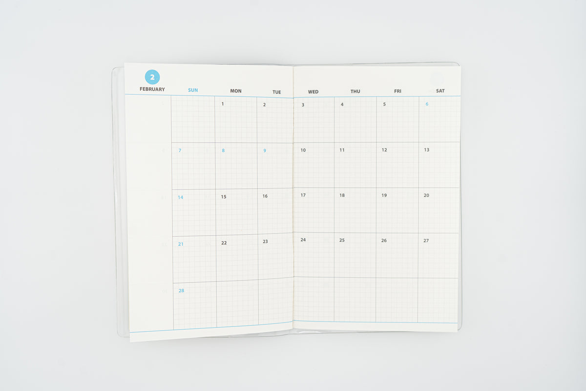 2027 Diary Dated - Monthly (Small)