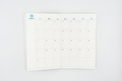 2027 Diary Dated - Monthly (Small)