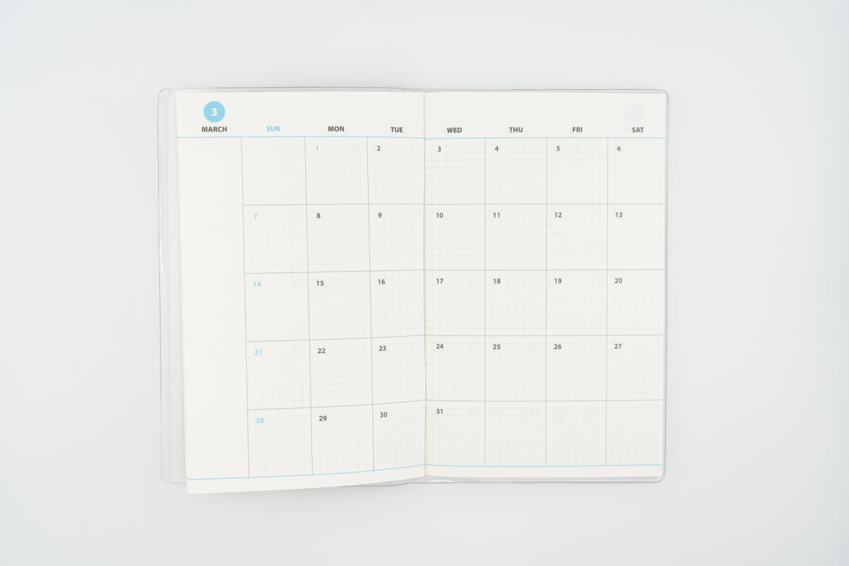 2027 Diary Dated - Monthly (Small)