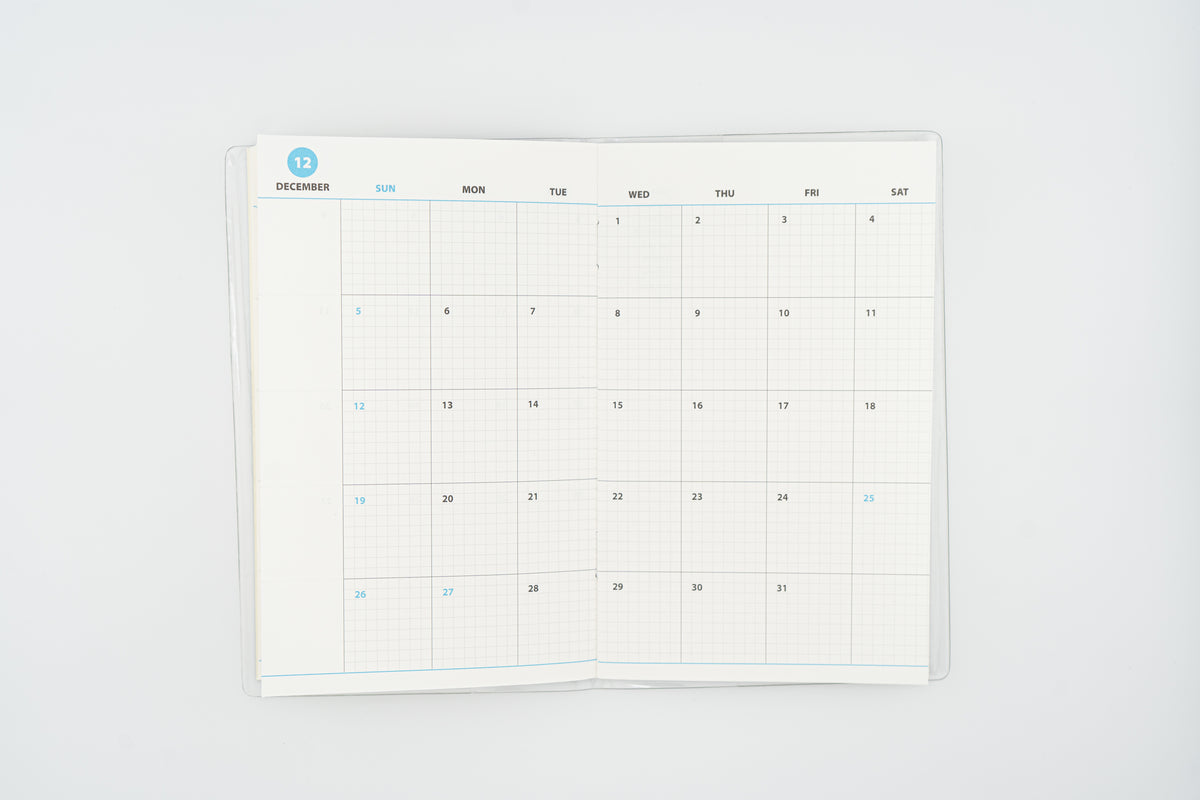 2027 Diary Dated - Monthly (Small)
