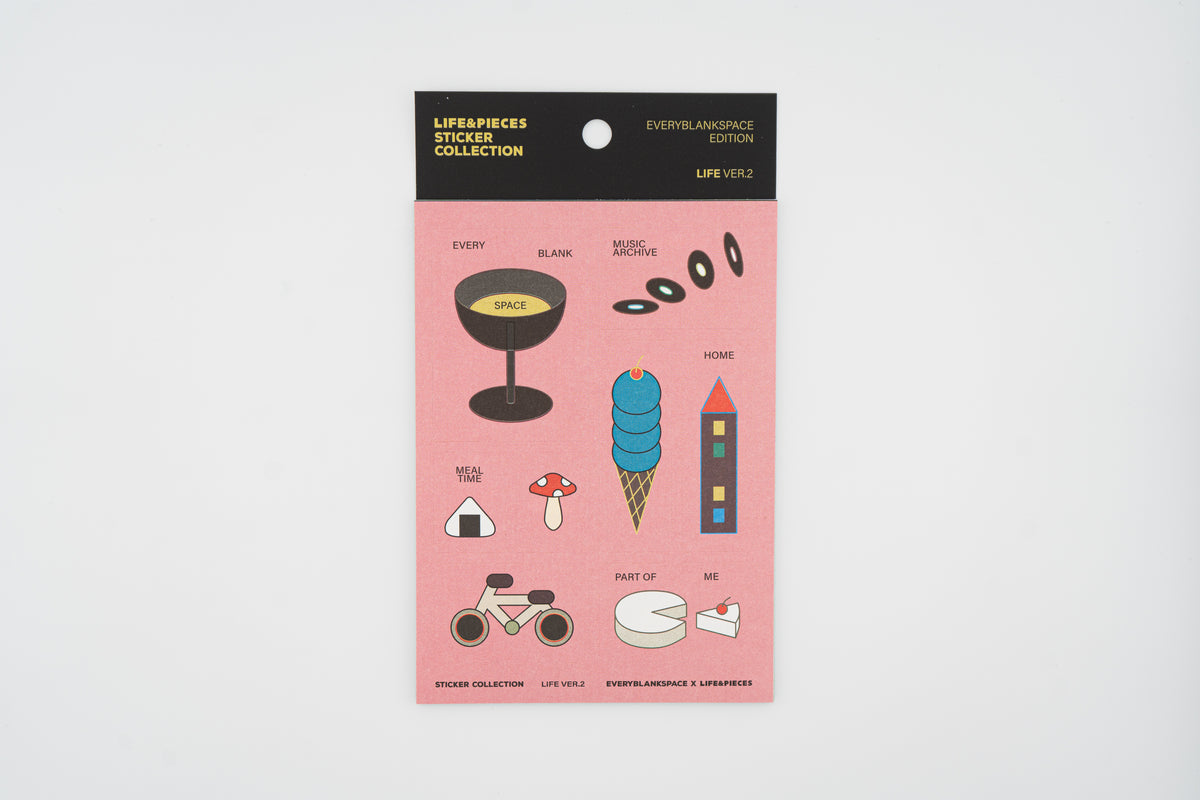 Life&Pieces Sticker Collection LIFE ver.2