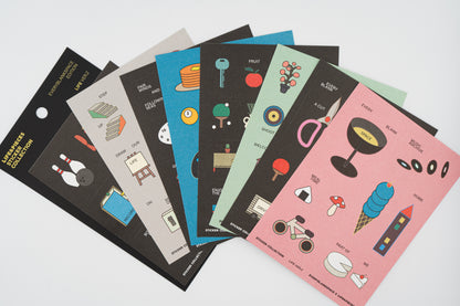 Life&Pieces Sticker Collection LIFE ver.2