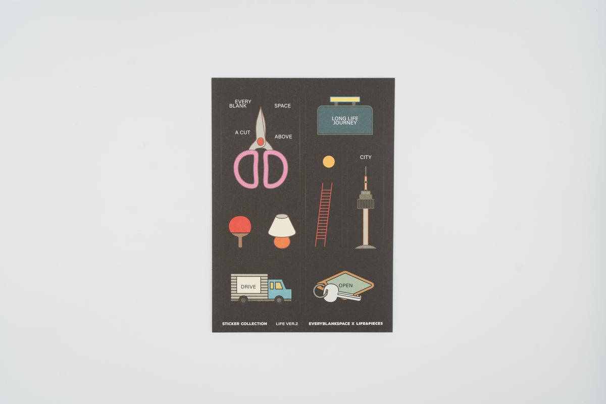 Life&Pieces Sticker Collection LIFE ver.2