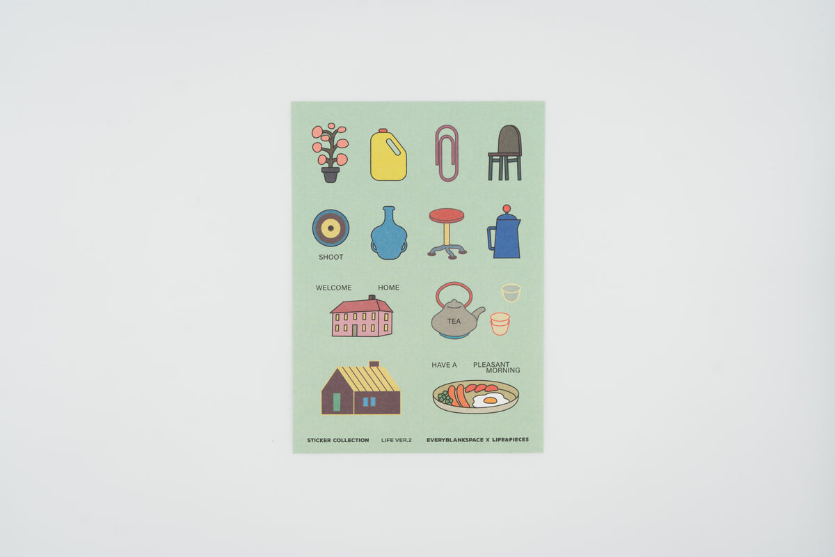 Life&Pieces Sticker Collection LIFE ver.2