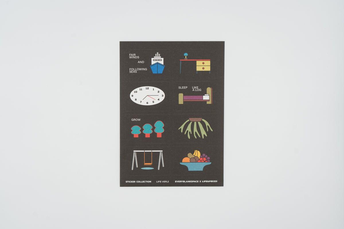 Life&Pieces Sticker Collection LIFE ver.2
