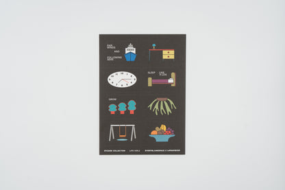 Life&Pieces Sticker Collection LIFE ver.2