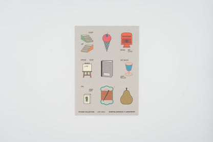 Life&Pieces Sticker Collection LIFE ver.2