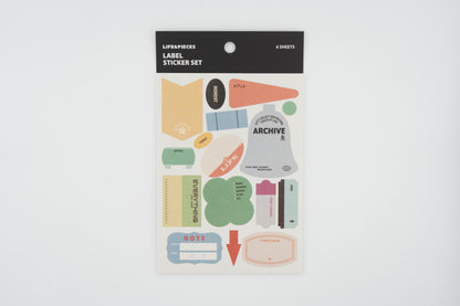 Life&Pieces Label Stickers Set