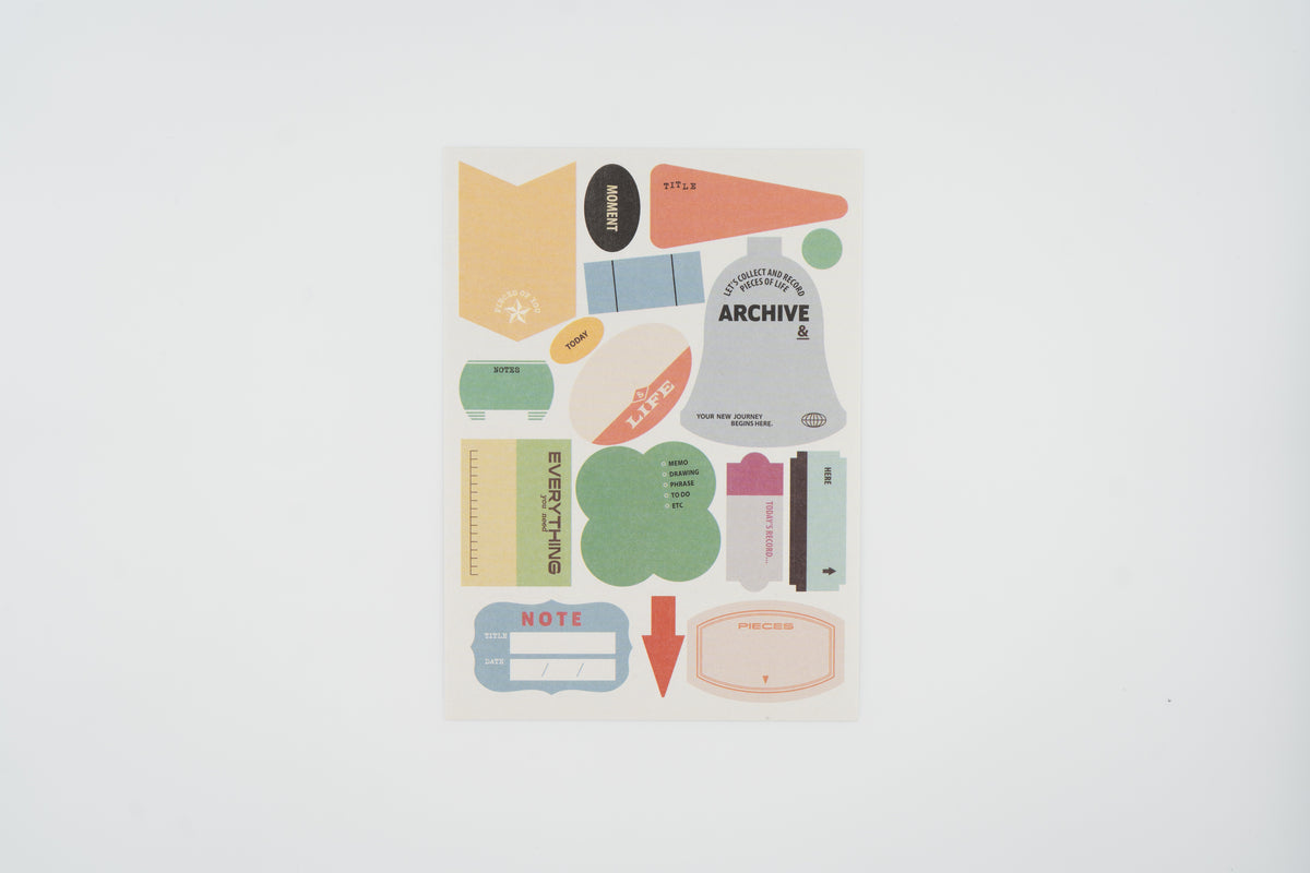 Life&Pieces Label Stickers Set