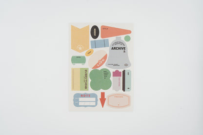 Life&Pieces Label Stickers Set