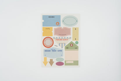 Life&Pieces Label Stickers Set