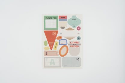 Life&Pieces Label Stickers Set