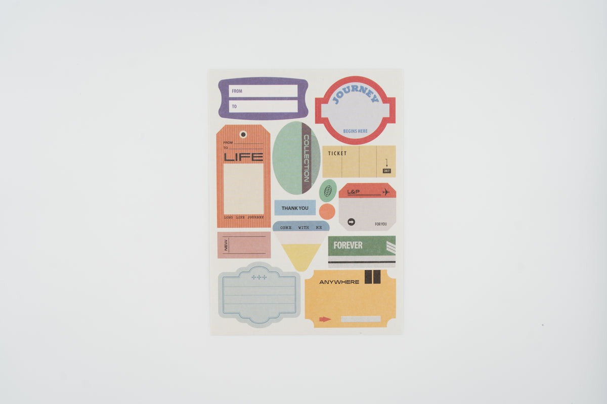 Life&Pieces Label Stickers Set
