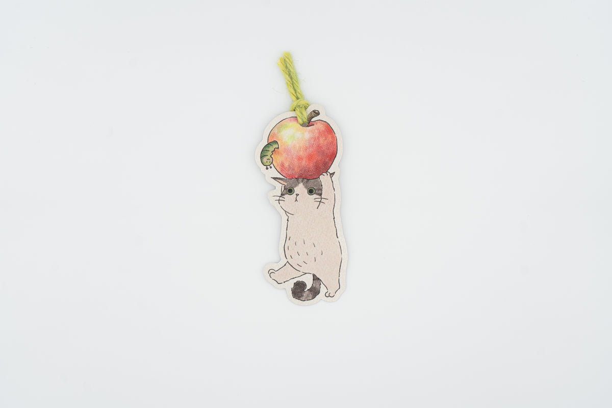 Secret Friend in an Apple Bookmark