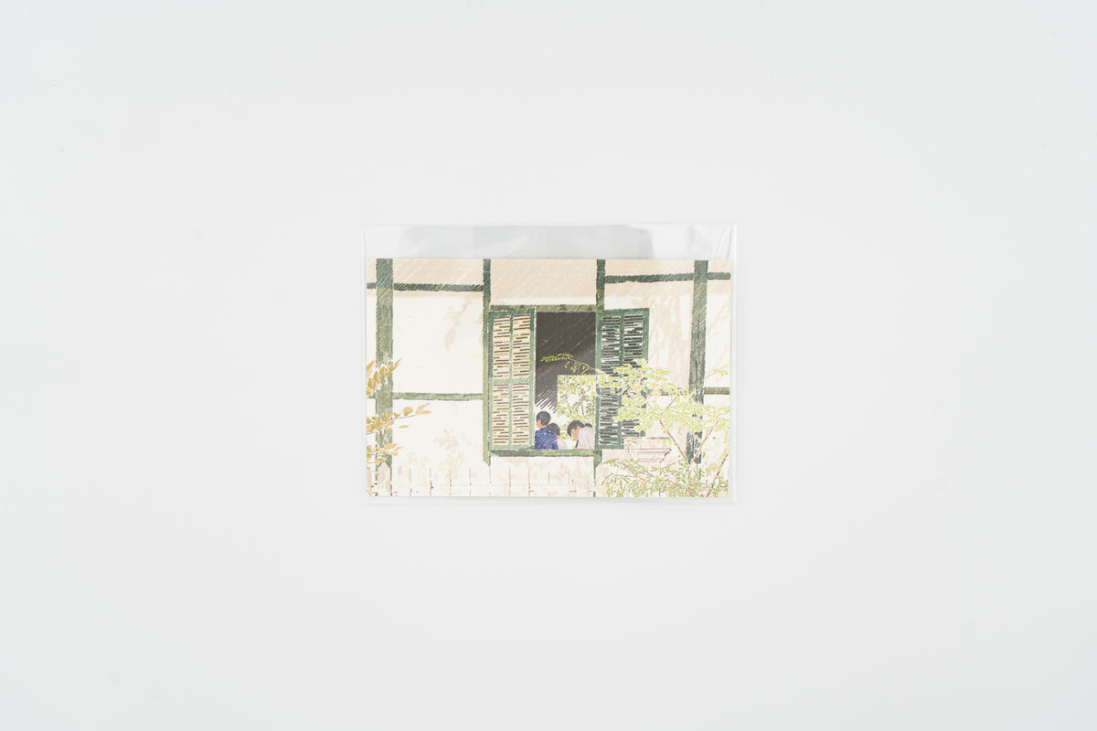 Yangchee Travel Scenery Card Sticker