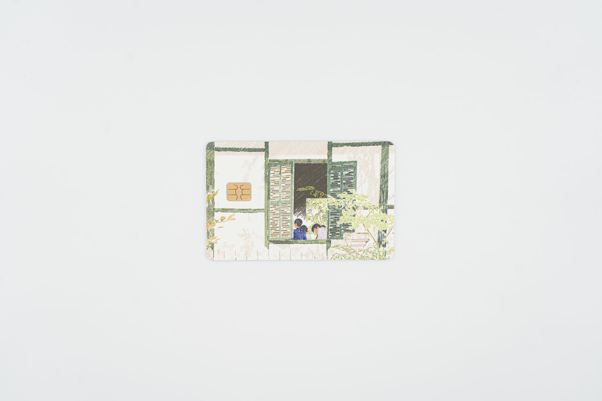 Yangchee Travel Scenery Card Sticker