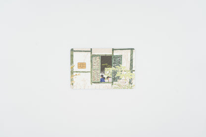 Yangchee Travel Scenery Card Sticker