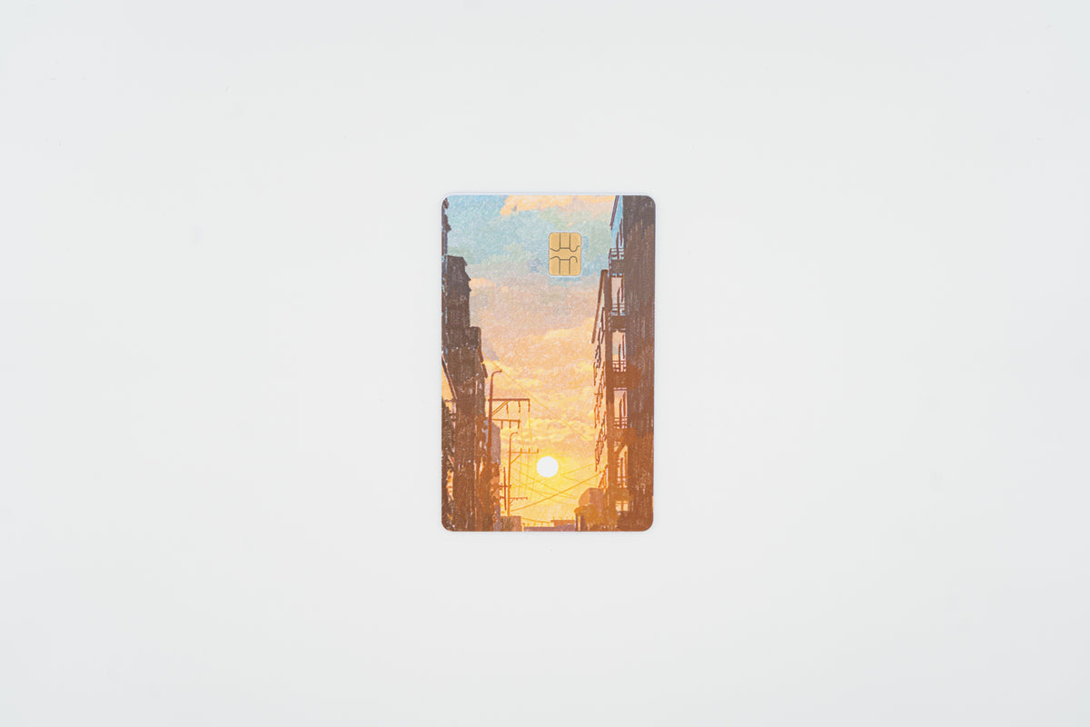 Yangchee Travel Scenery Card Sticker