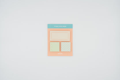3 Point Sticky Memo