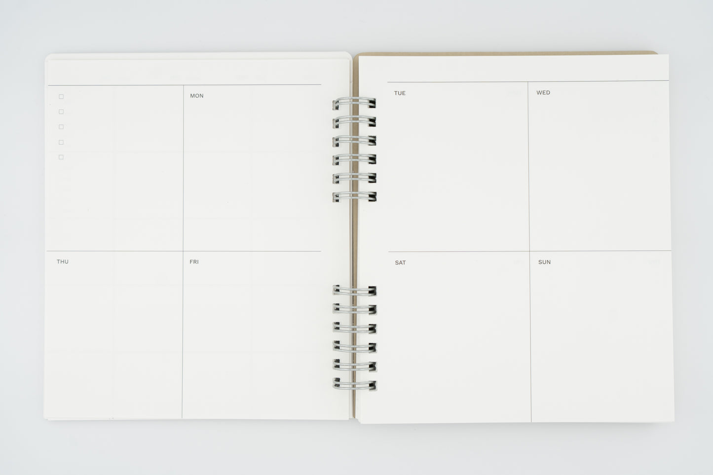 Instore Diary (Half-Year, Non-Dated)