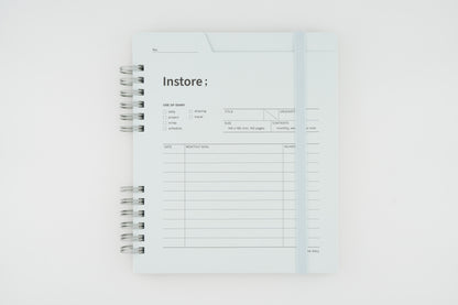 Instore Diary (Half-Year, Non-Dated)