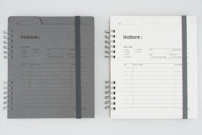 Instore Diary (Half-Year, Non-Dated)