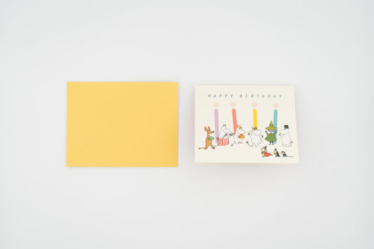 Moomin Happy Birthday Card