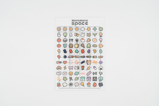 Mongmong Space Daily Seal Stickers