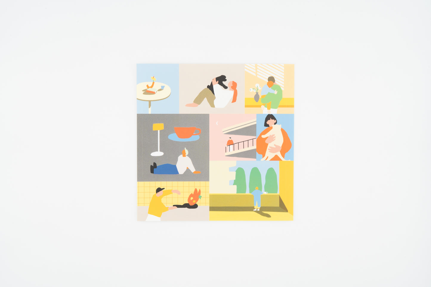 Life Things Remover Square Sticker