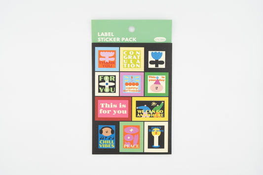 Life Things Label Sticker Pack