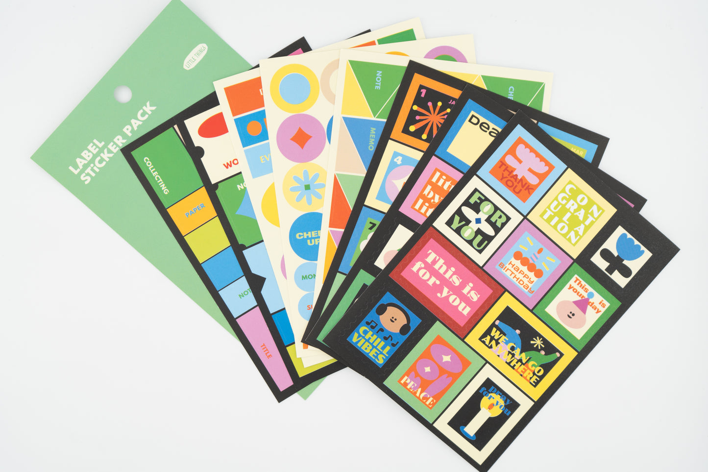 Life Things Label Sticker Pack