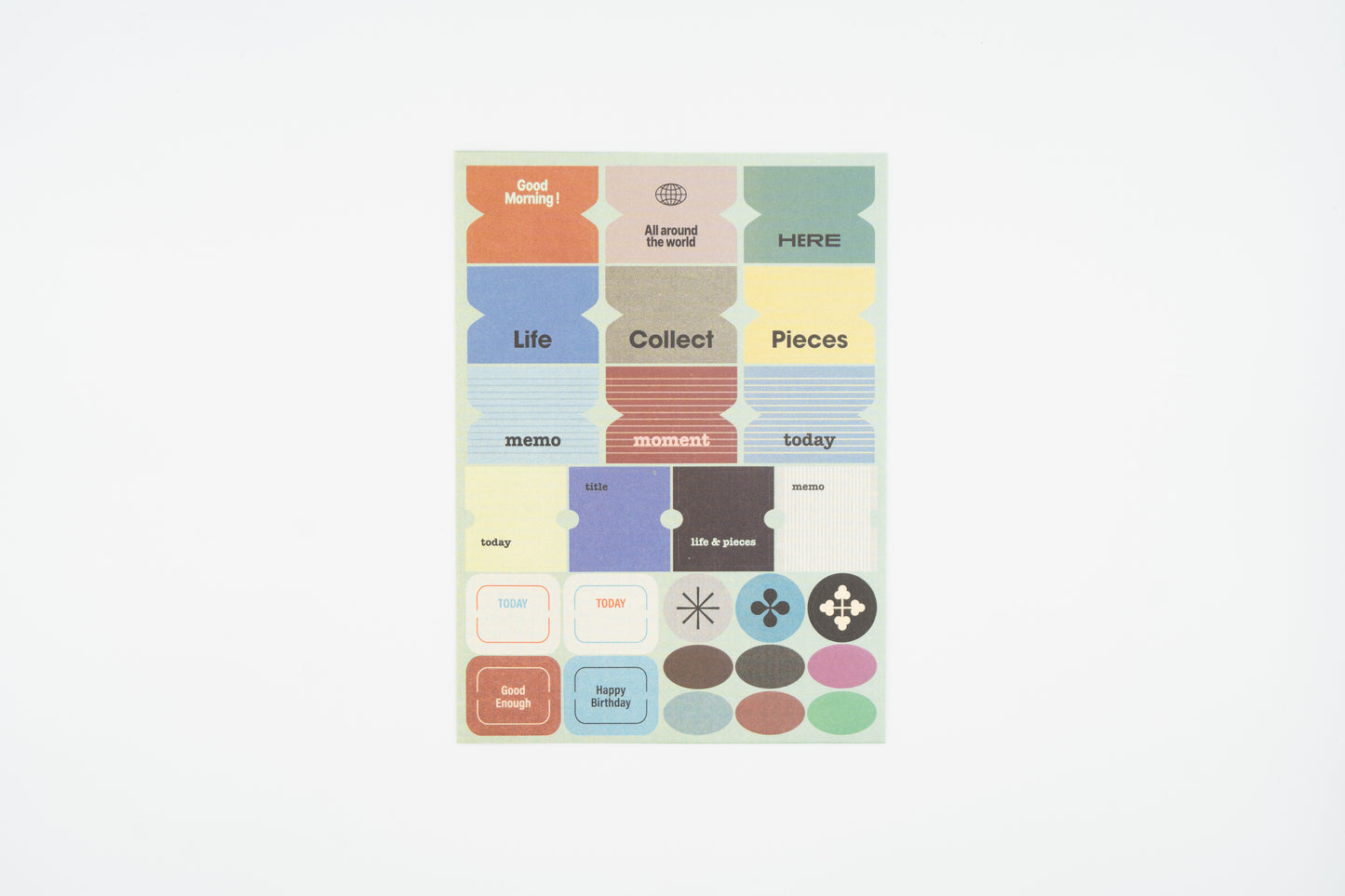 Life&Pieces Vintage Label Stickers Set