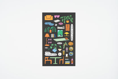 Little Things Drawing Seal Sticker Pack