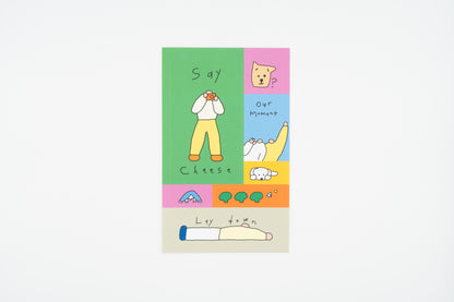 Little Things Drawing Square Sticker Pack