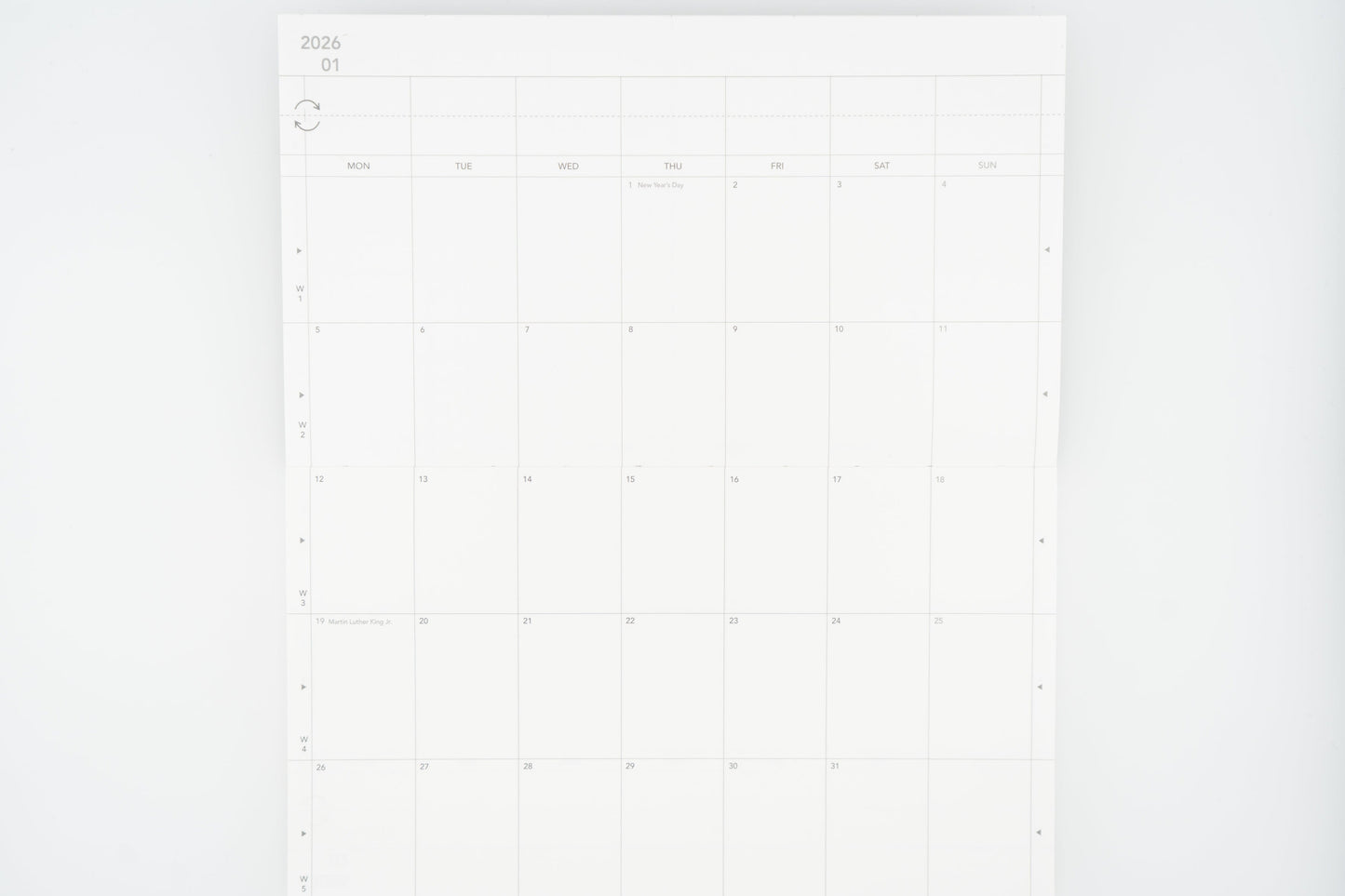 floine Letter 2026 Dated Planner