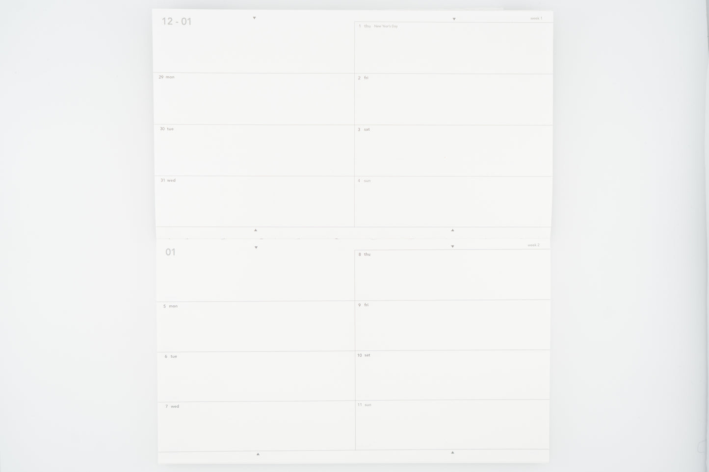floine Letter 2026 Dated Planner