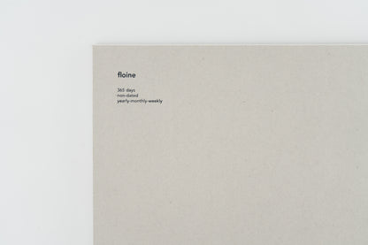 floine Letter Non-Dated Diary (1-Year)