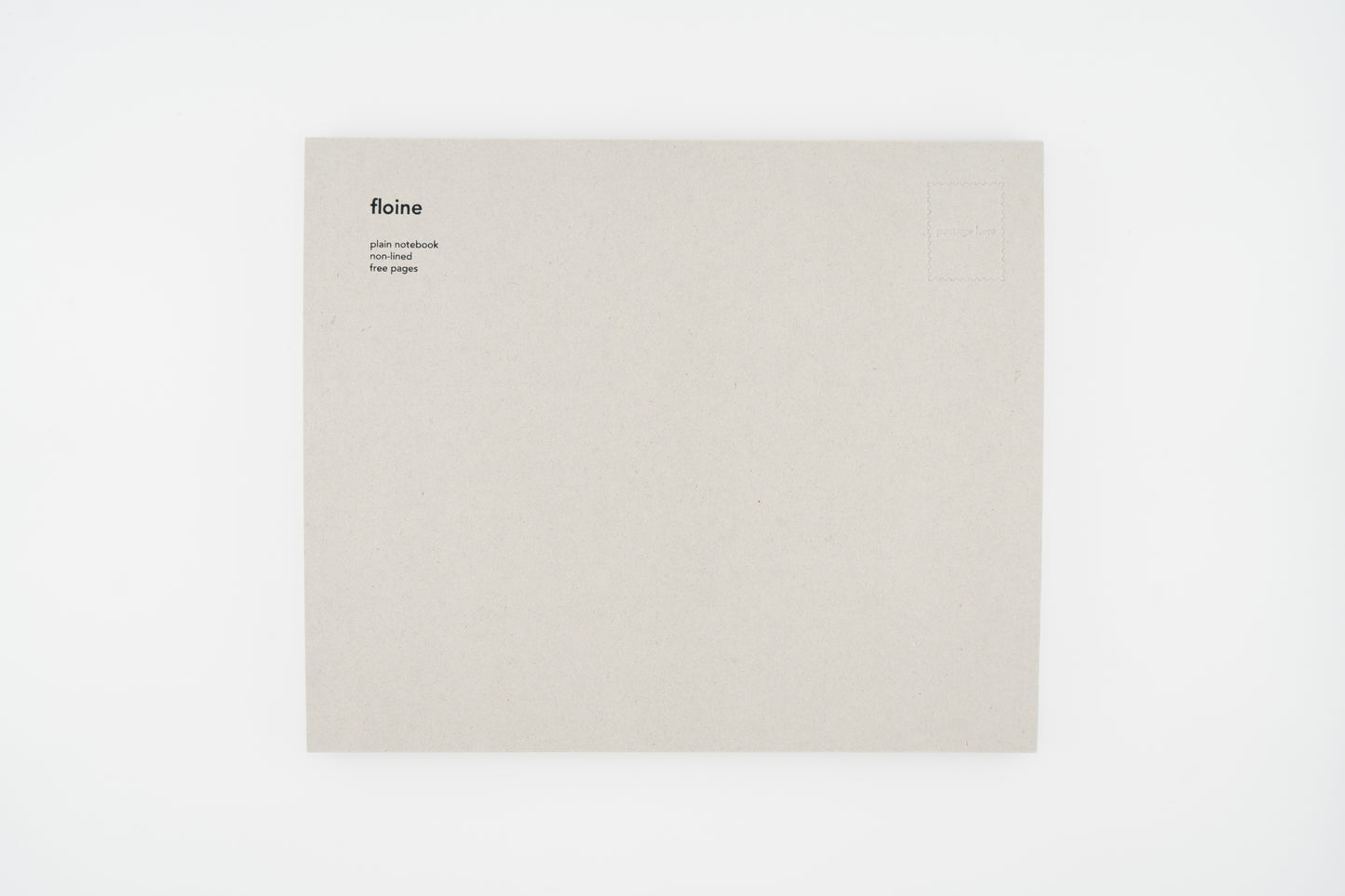 floine Original Letter Plain Notebook