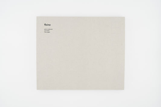 floine Original Letter Plain Notebook