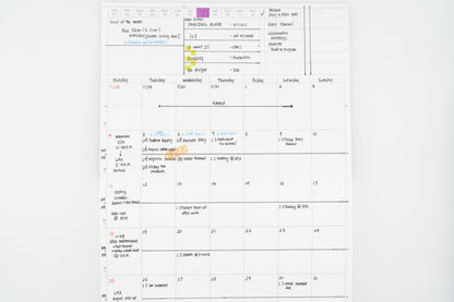 floine Letter Non-Dated Diary (1-Year)
