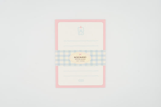Minimani Letterpress Message Card