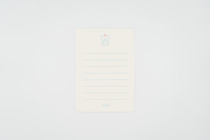 Minimani Letterpress Message Card