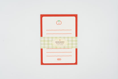 Minimani Letterpress Message Card