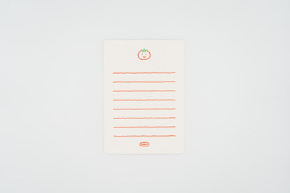Minimani Letterpress Message Card
