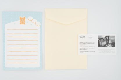 From The Heart Letter Press Message Card