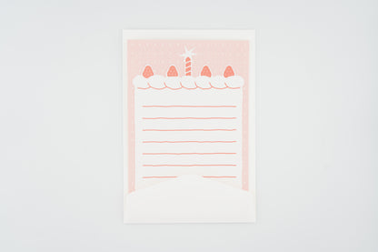 From The Heart Letter Press Message Card