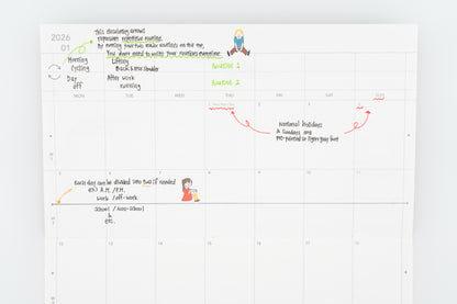 floine Letter 2026 Dated Planner